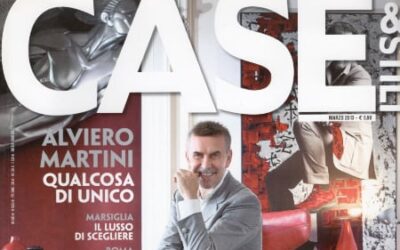 A stylist’s apartment: Alviero Martini on Case & Stili Magazine